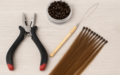 Prodlužování vlasů metodou Micro Ring