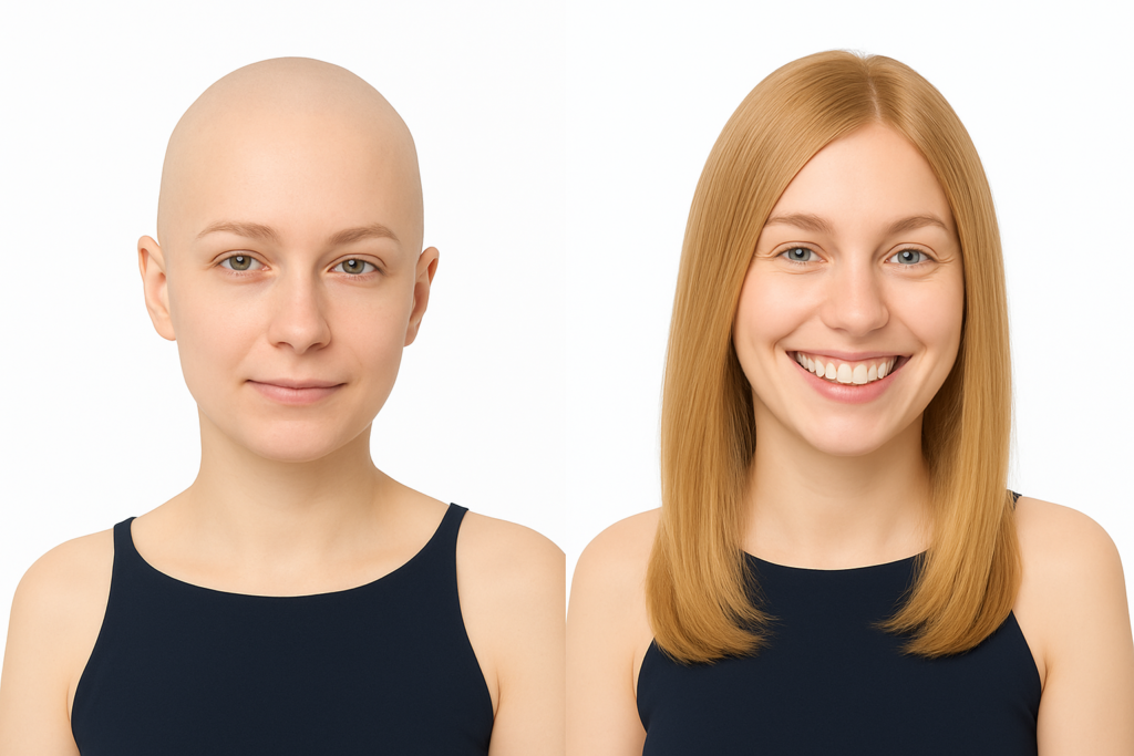 zdravotní paruka po chemoterapii