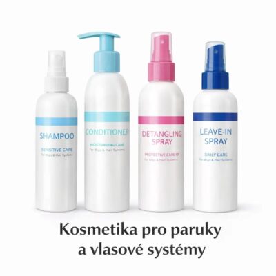 Kosmetika pro paruky a vlasové systémy