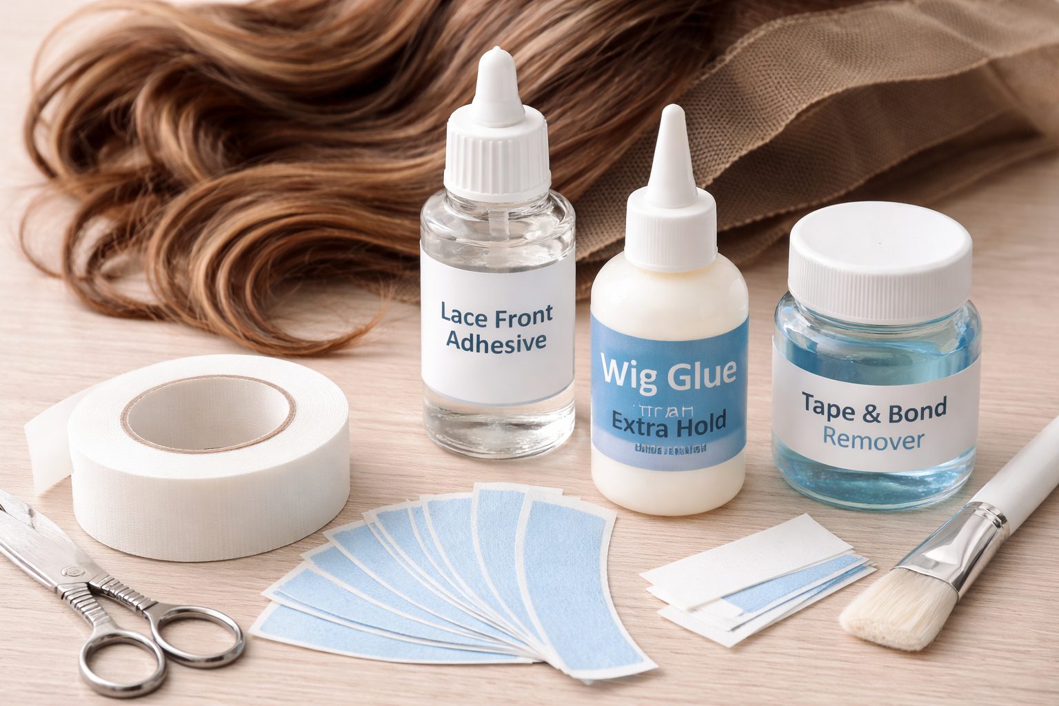 Lepidla a lepicí pásky pro paruky a vlasové systémy: jak vybrat a správně používat