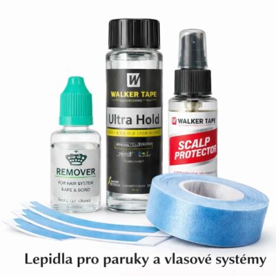 Lepidla pro paruky a vlasové systémy