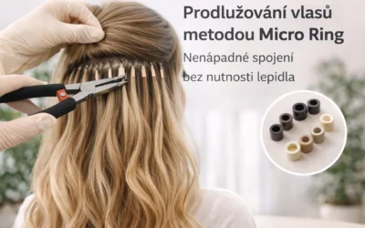 Prodlužování vlasů metodou Micro Ring