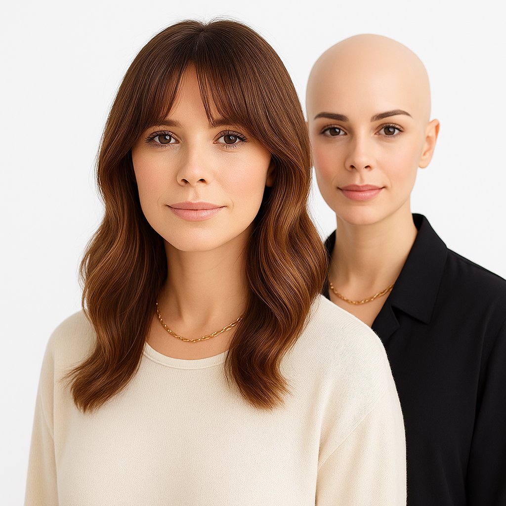 Výroba paruk na míru z pravých vlasů – přirozený vzhled